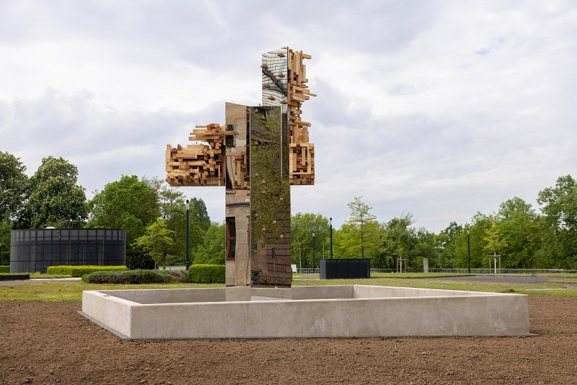 Memorial for victims of forced labor at I.G. Farben